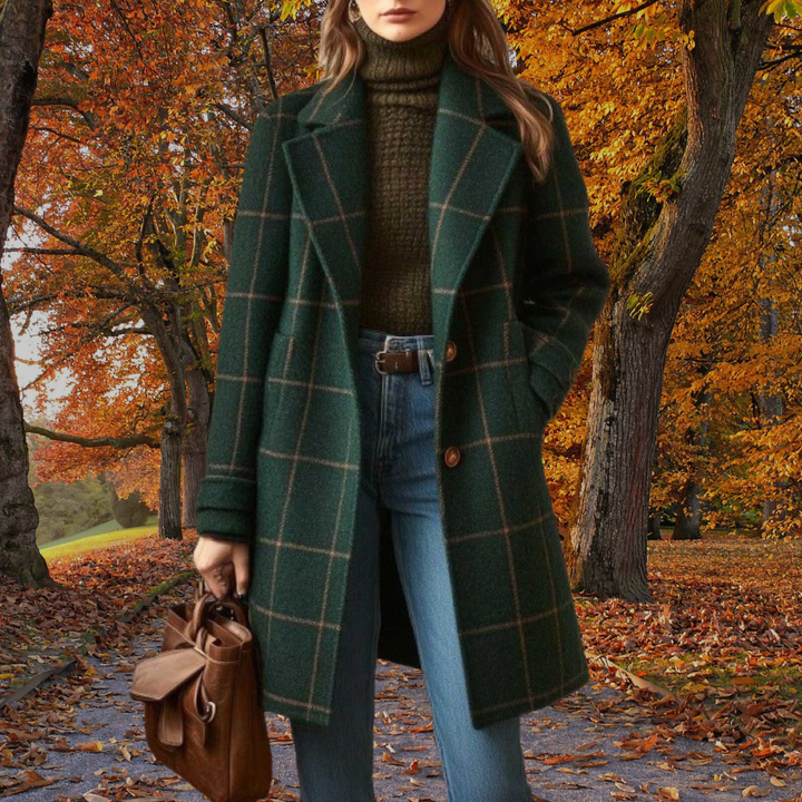 Fiona – Classic Check Coat