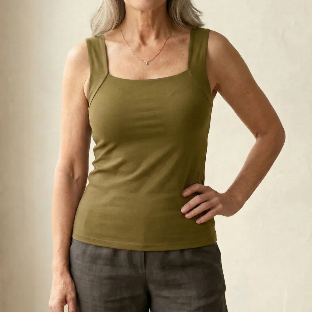 Roxanne™ | Built In Comfort Bra Tanktop