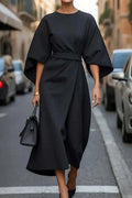 Belted Midi Dress "Erin"