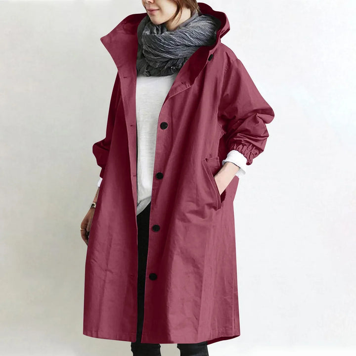 Hooded Trench Coat "Ella"