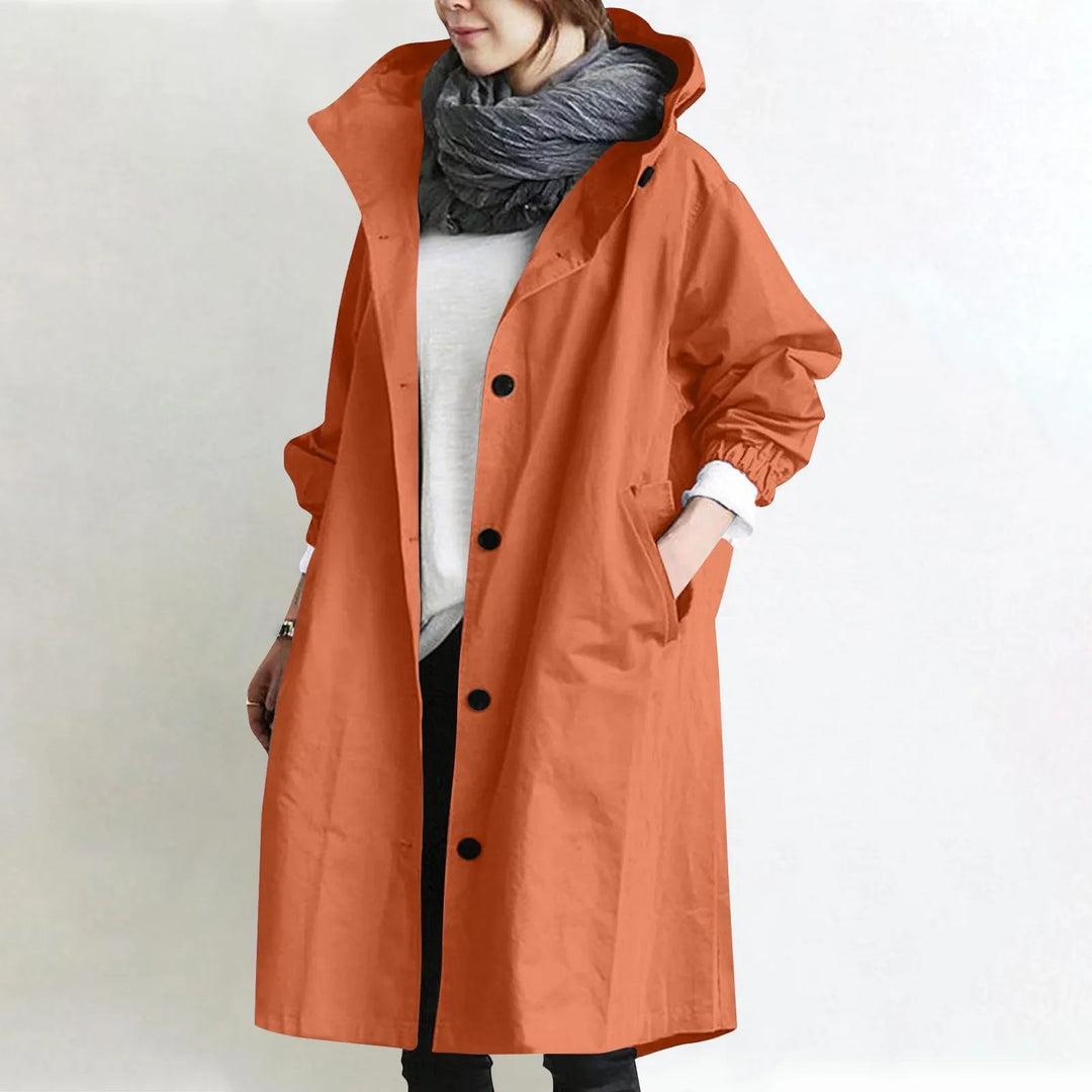 Hooded Trench Coat "Ella"
