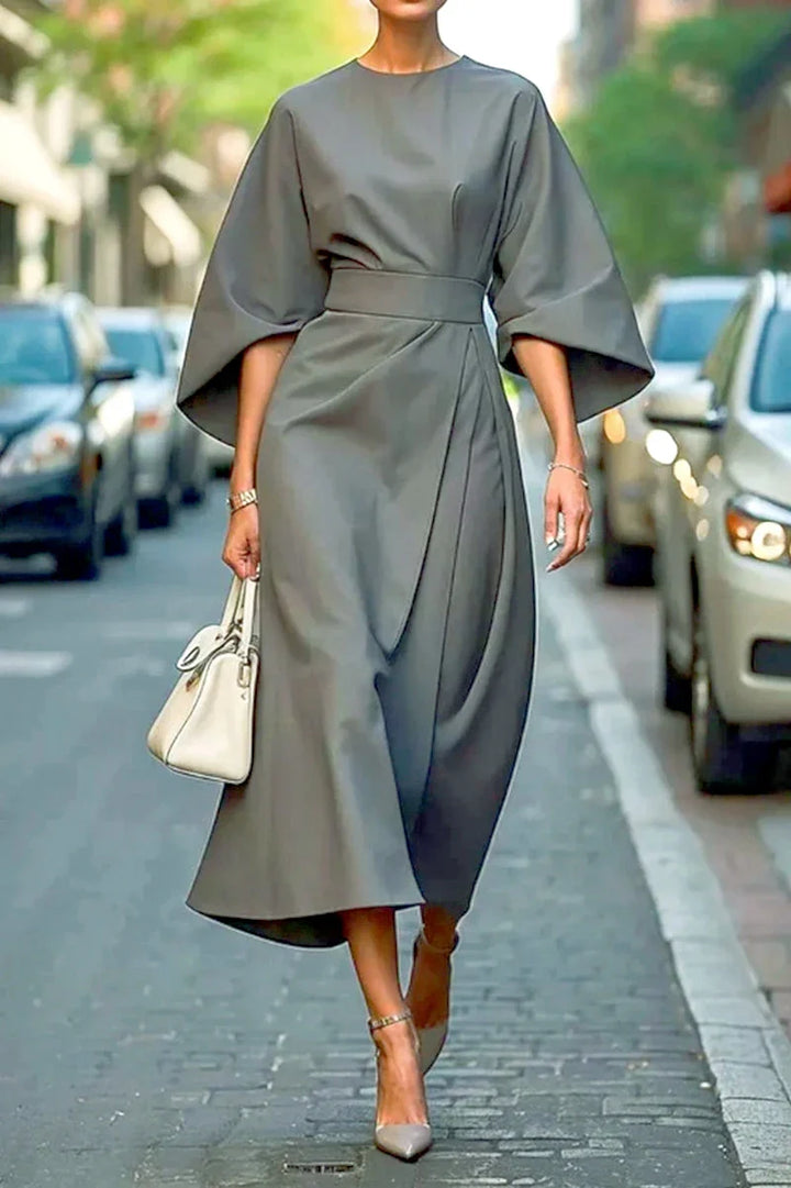 Belted Midi Dress "Erin"