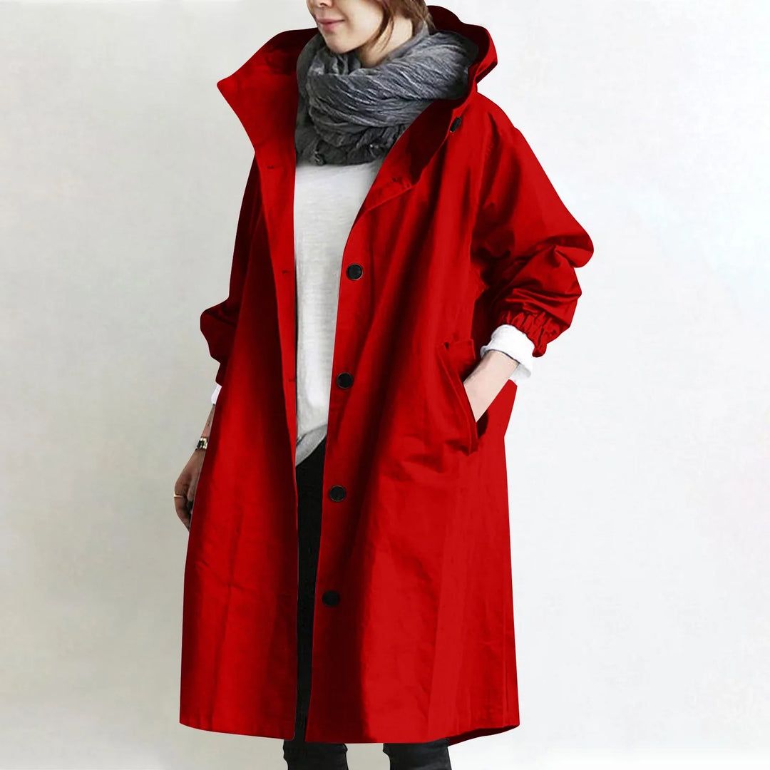Hooded Trench Coat "Ella"