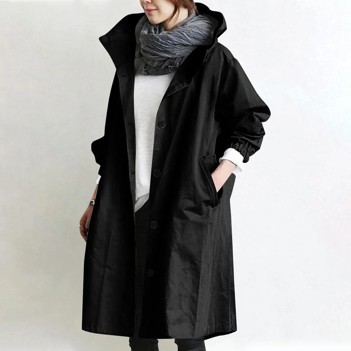 Hooded Trench Coat "Ella"