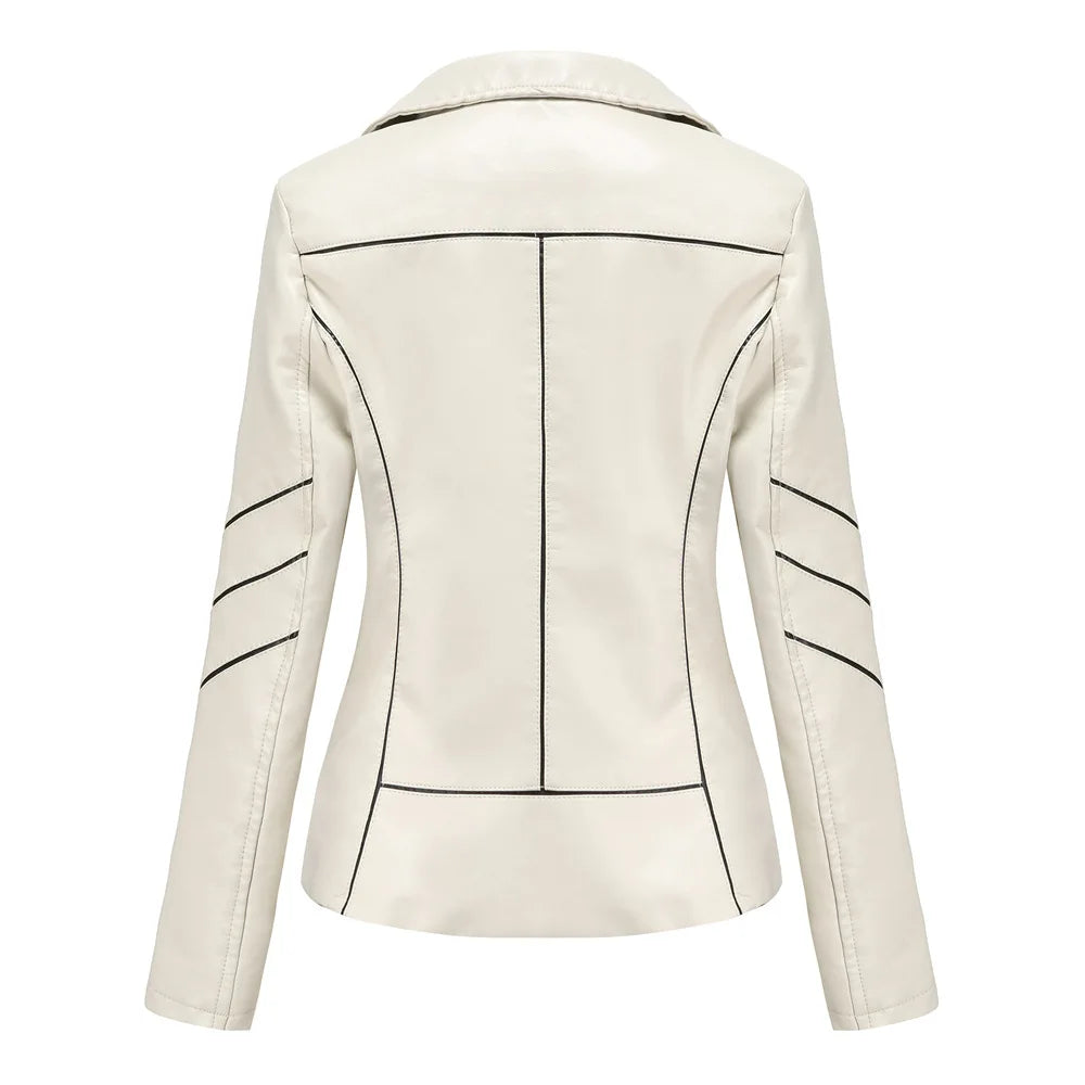 The Sienna™ | Urban Faux Leather Crop Jacket