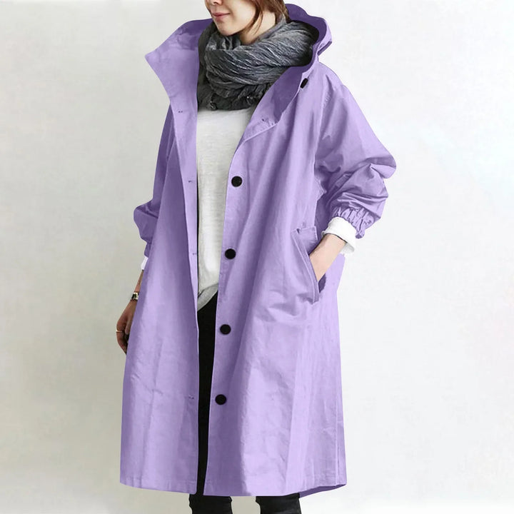 Hooded Trench Coat "Ella"