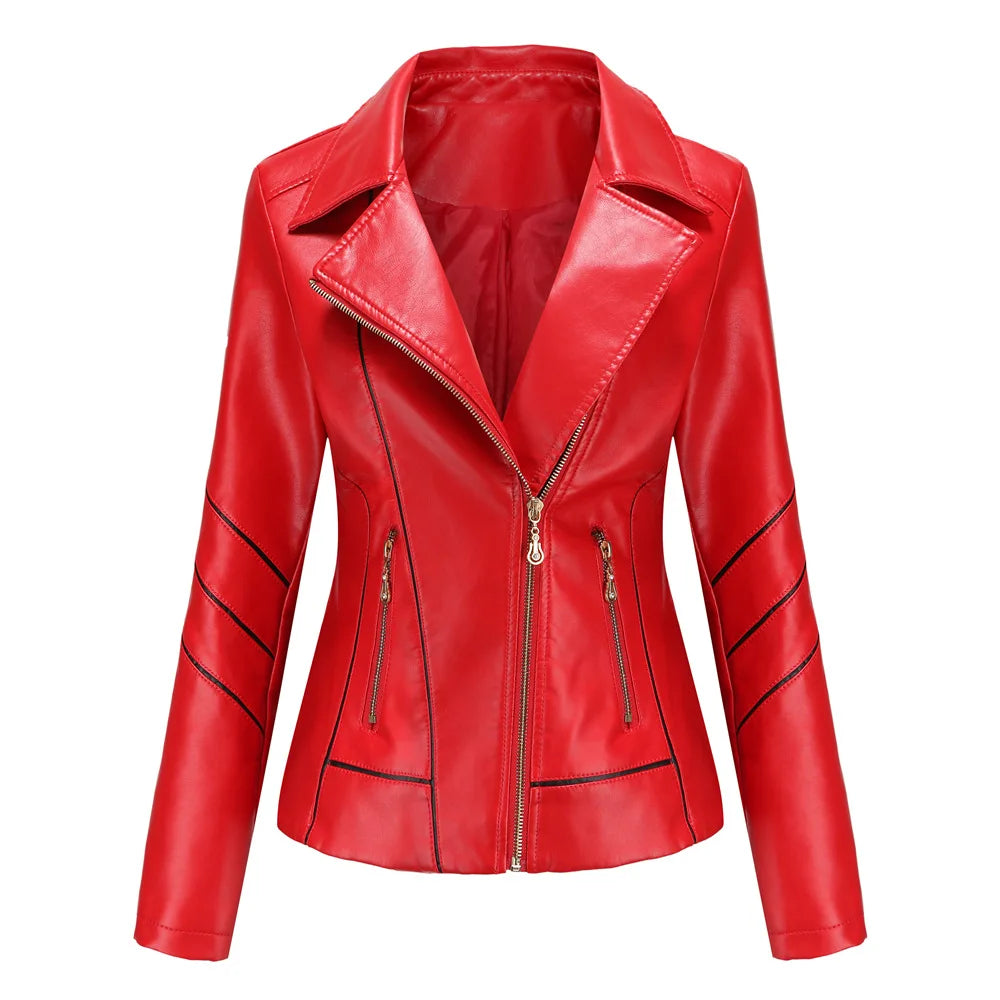 The Sienna™ | Urban Faux Leather Crop Jacket