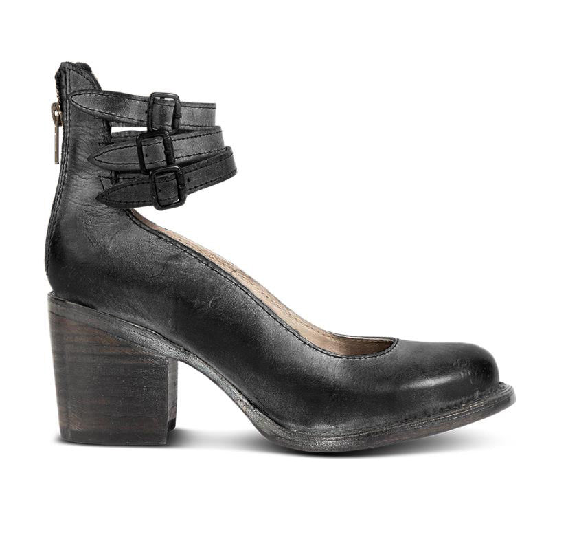 Vintage Ankle Strap Heels "Hana"