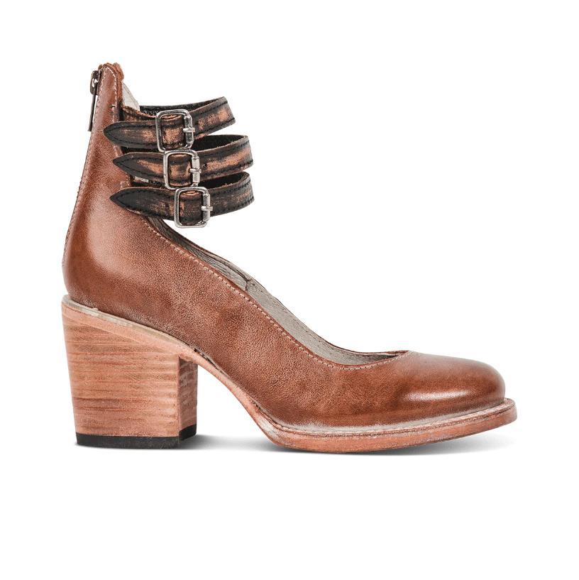 Vintage Ankle Strap Heels "Hana"