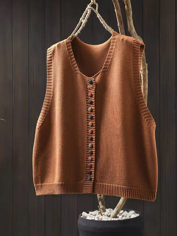 Knit Sweater Vest "Abbie"