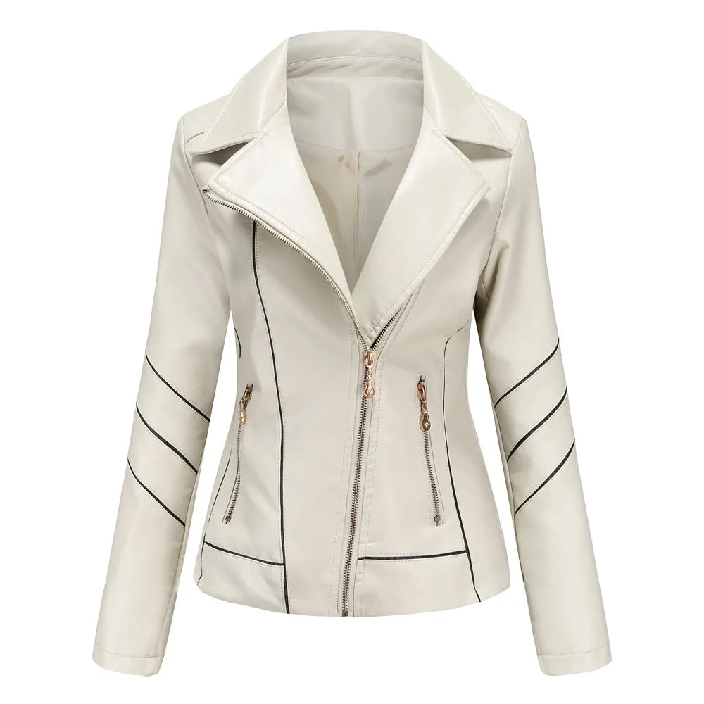 The Sienna™ | Urban Faux Leather Crop Jacket