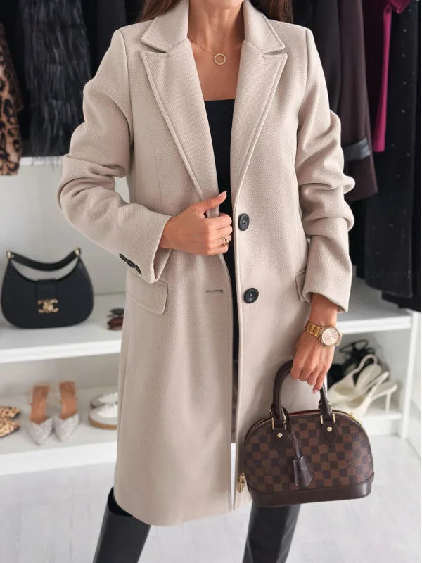 Tailored Long Coat "Julia"
