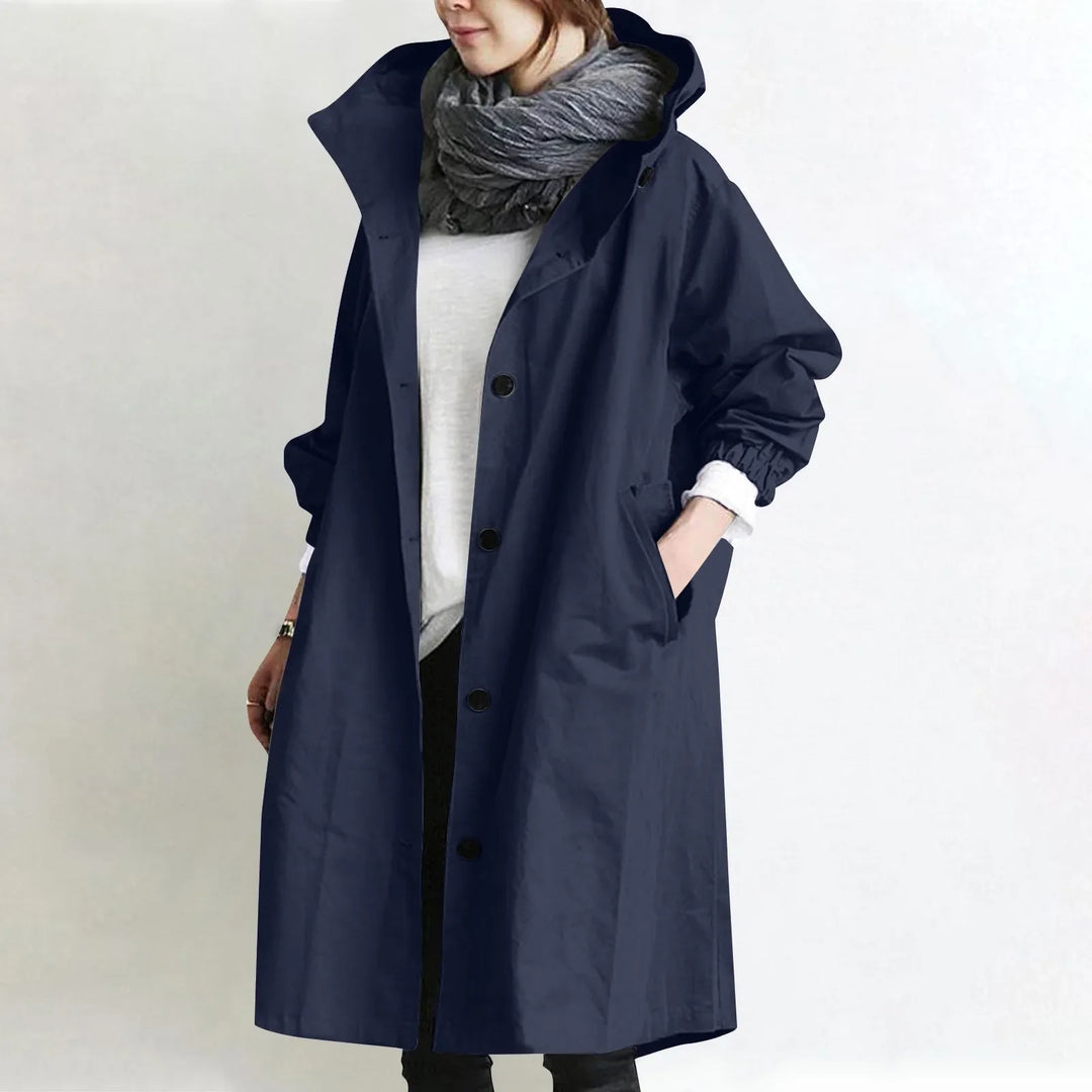 Hooded Trench Coat "Ella"