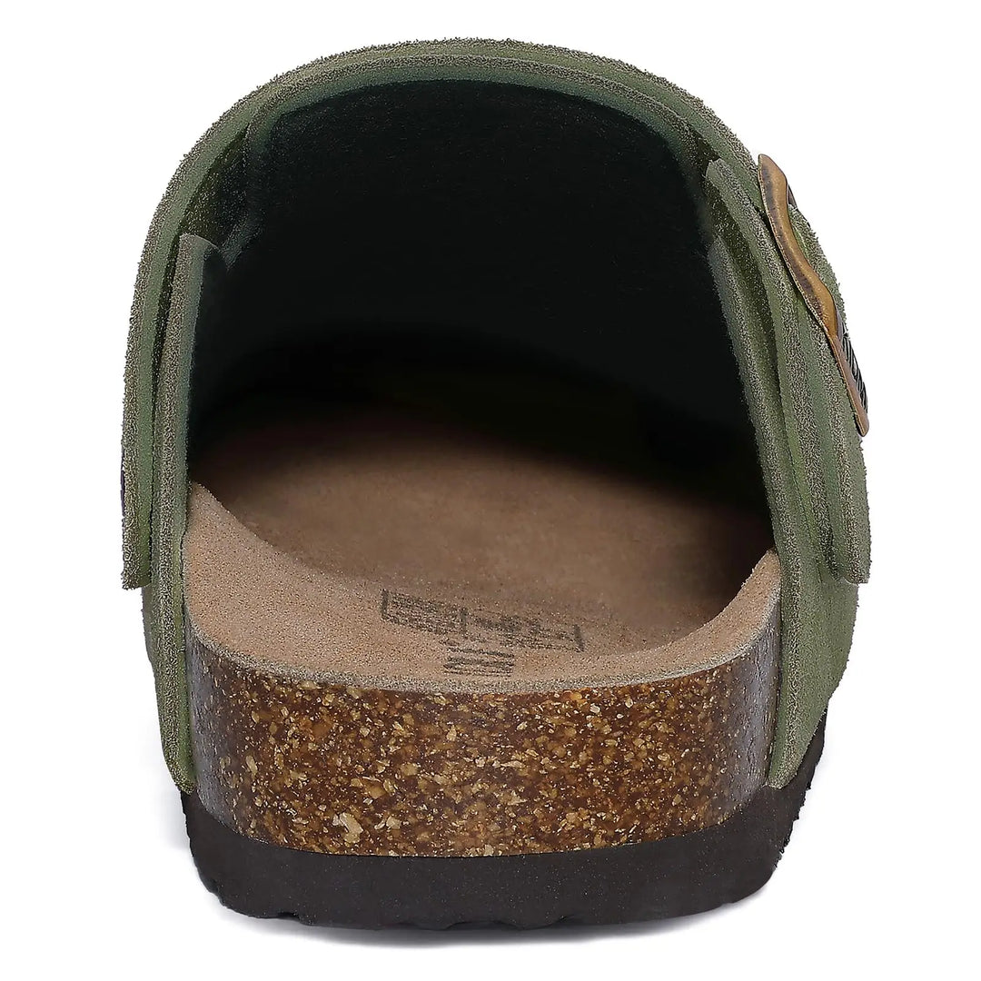 Suede Clog "Keira"