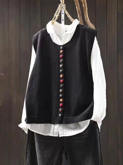 Knit Sweater Vest "Abbie"