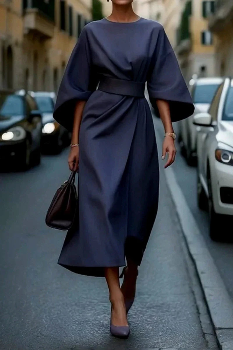 Belted Midi Dress "Erin"
