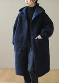Fleece Hooded Coat "Cline"
