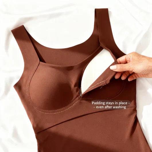 Roxanne™ | Built In Comfort Bra Tanktop