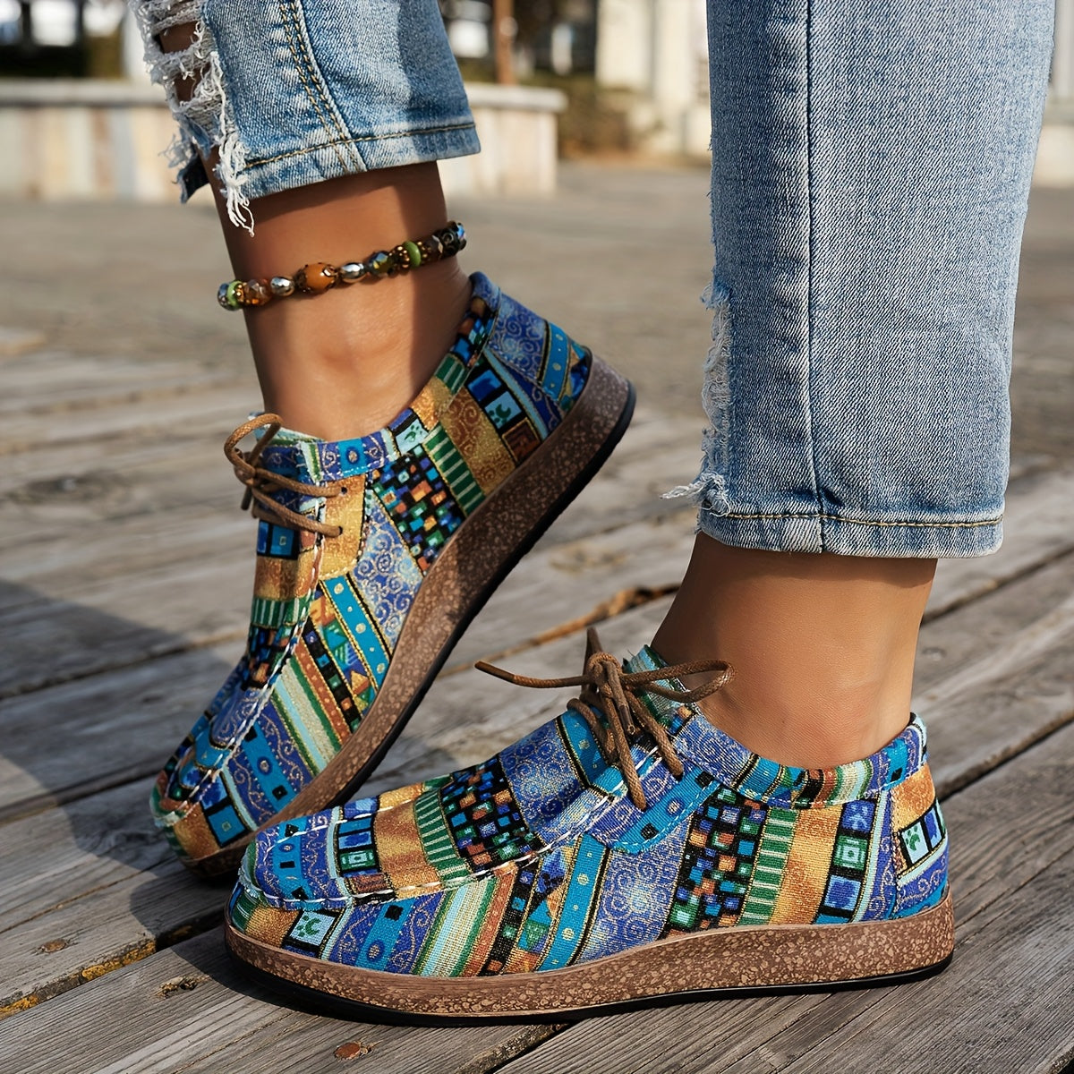 Happy™ ColorfulShoes: Stylish Modern Design Women's Footwear