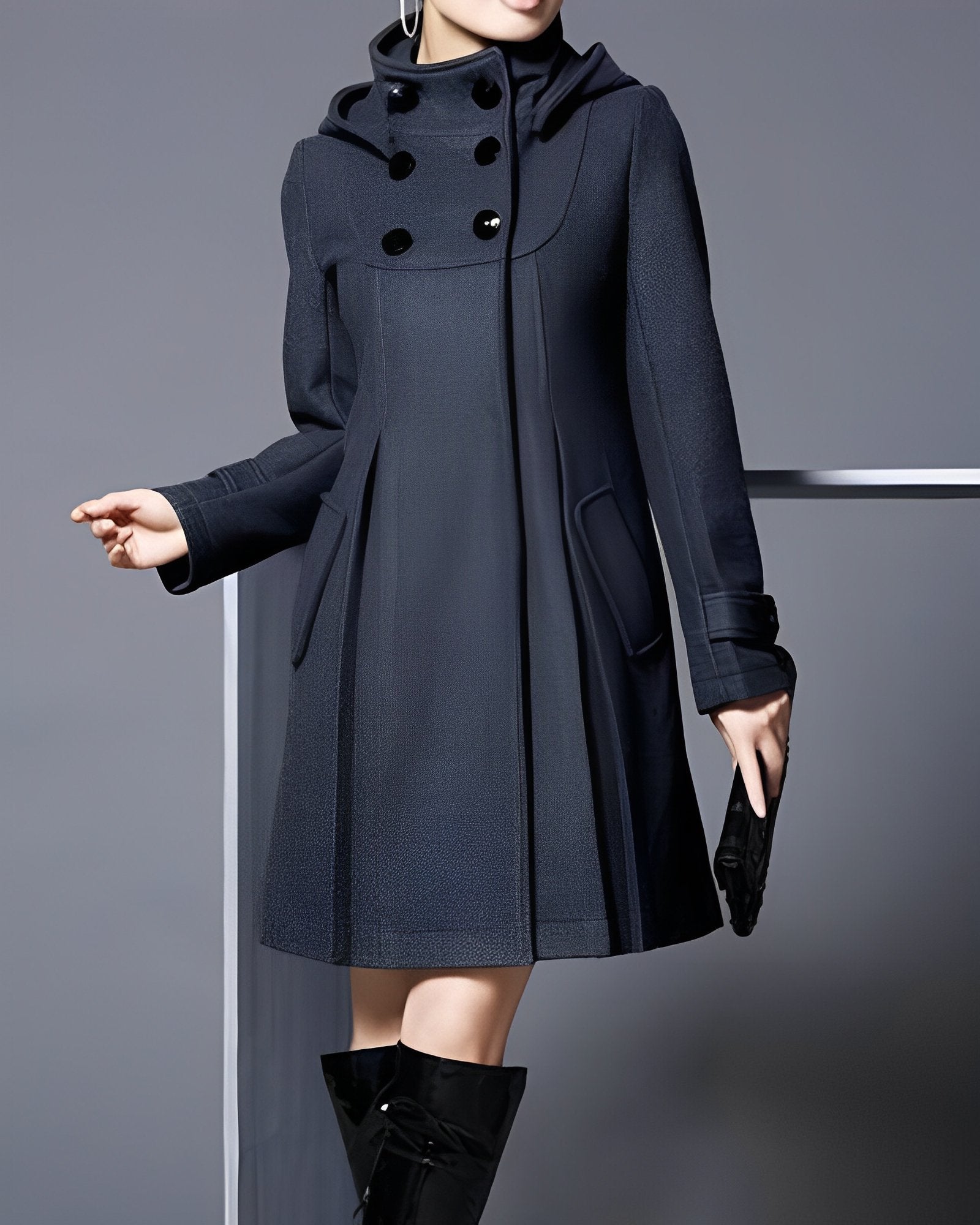 Hooded Coat "Isabelle"