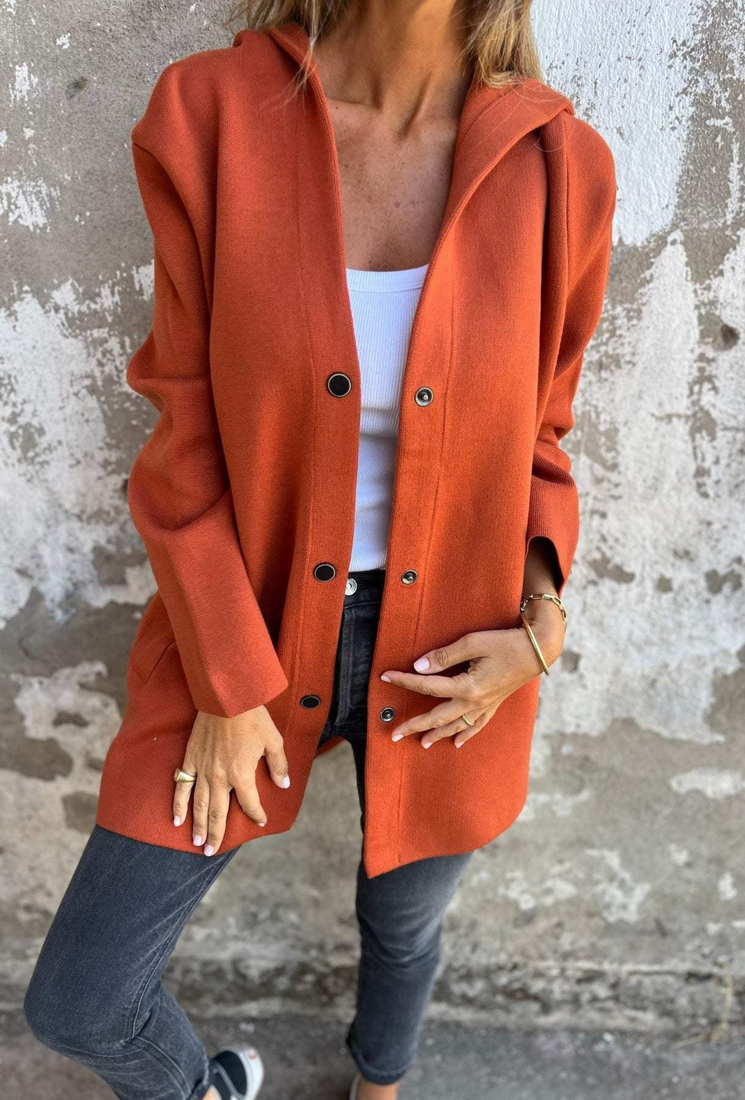 Hooded Cardigan "Gracie"