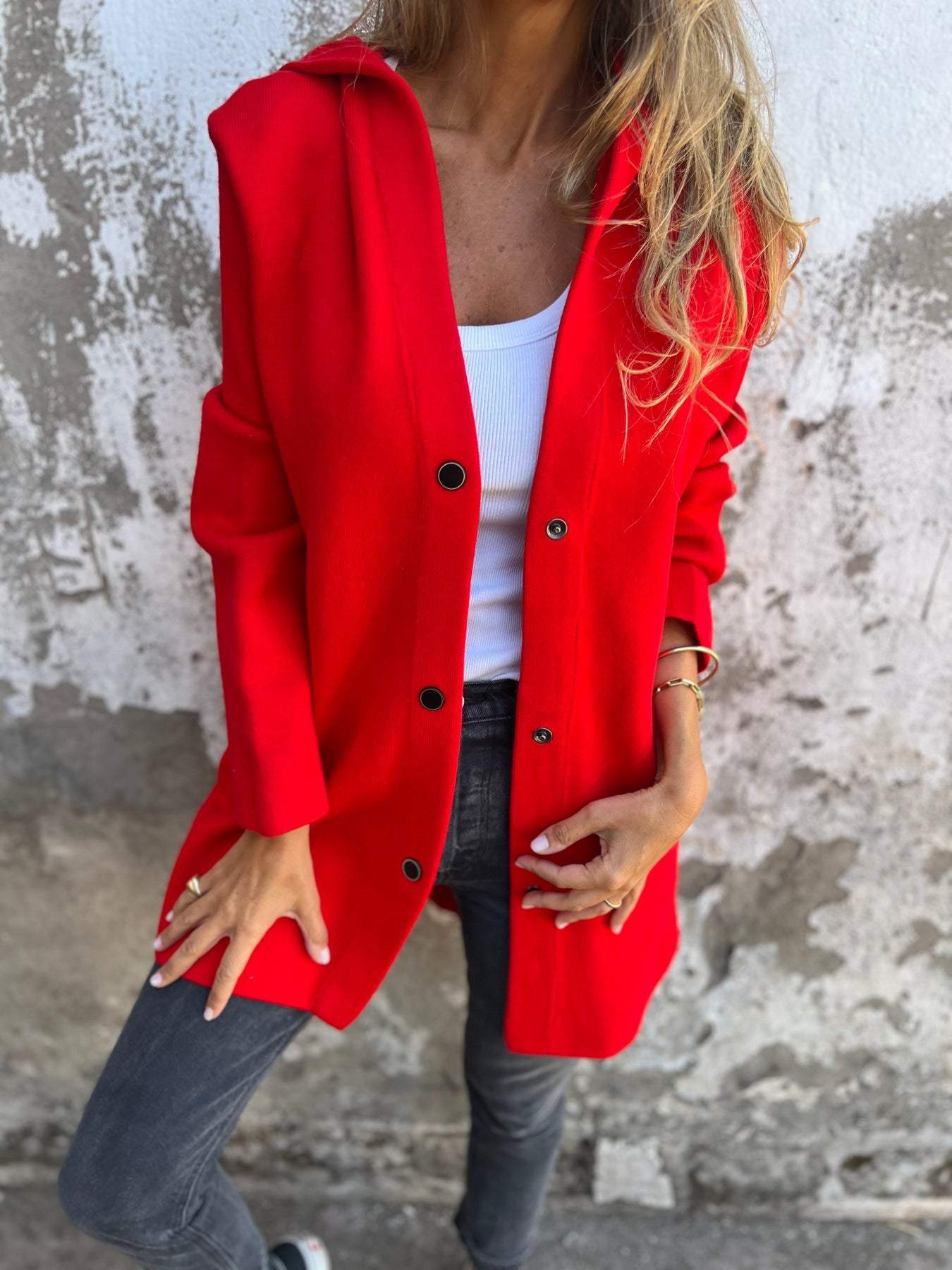 Hooded Cardigan "Gracie"