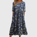 Eliza | Relaxed Midi Dress - Effortless Elegance, Everyday Comfort