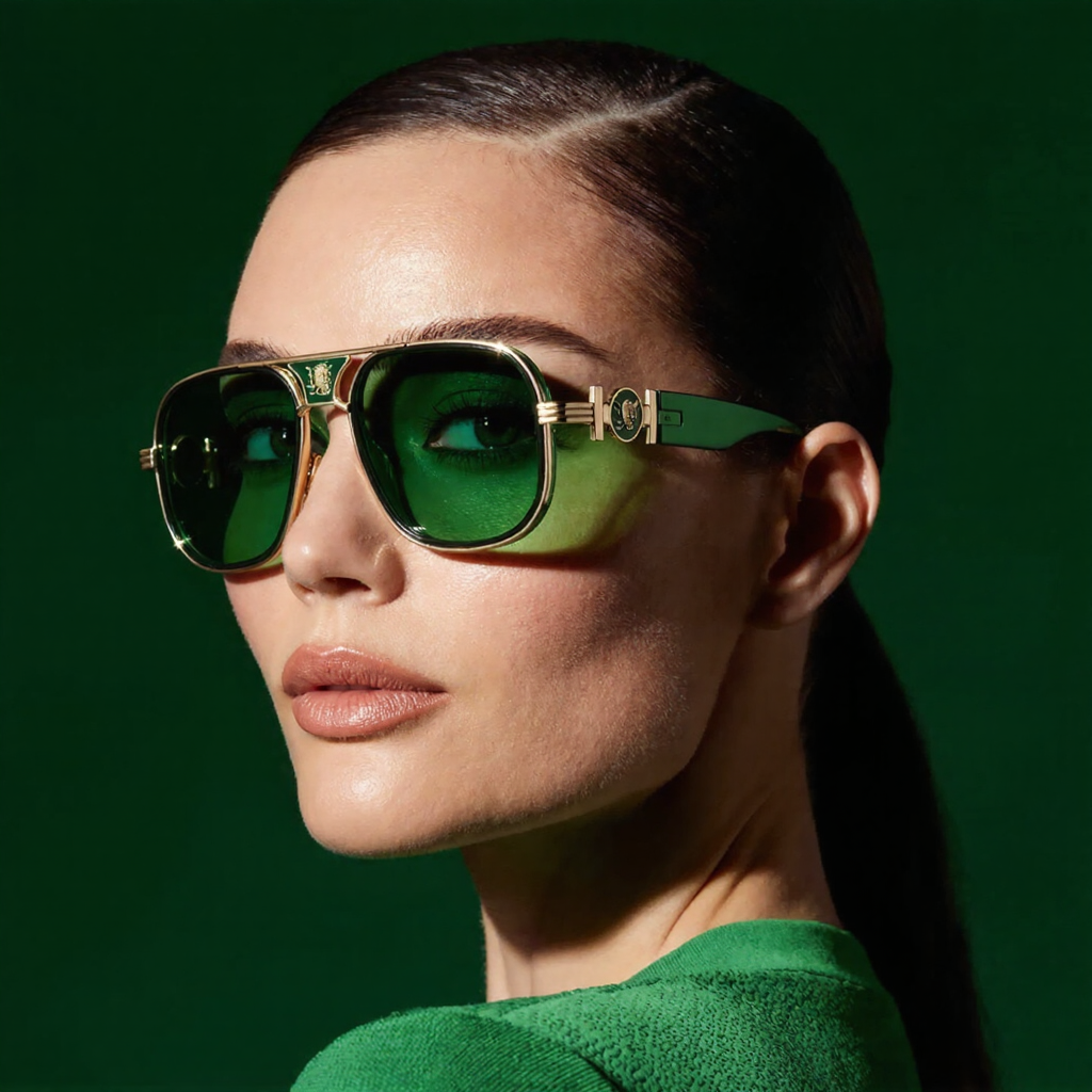 The Verdeluxe™ | Signature Emerald Polarised Sunglasses