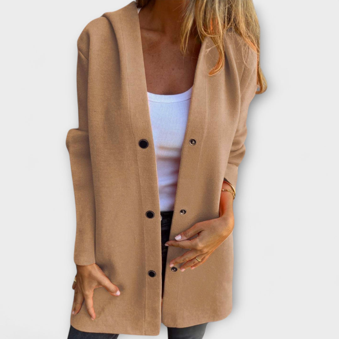 Hooded Long Coat "Jane"