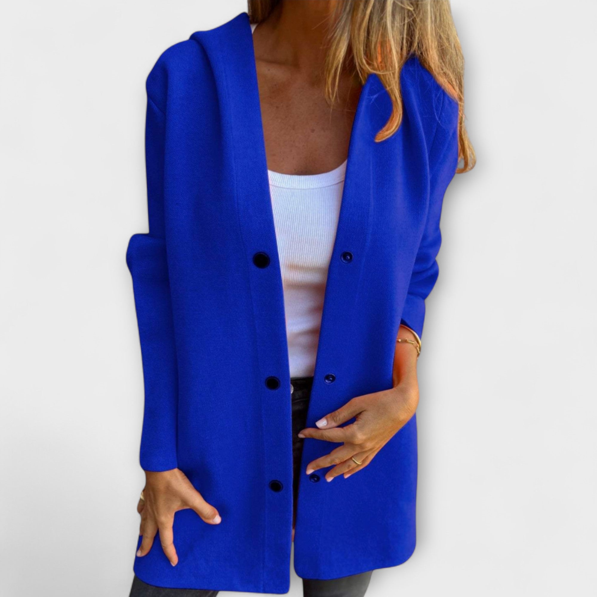 Hooded Long Coat "Jane"