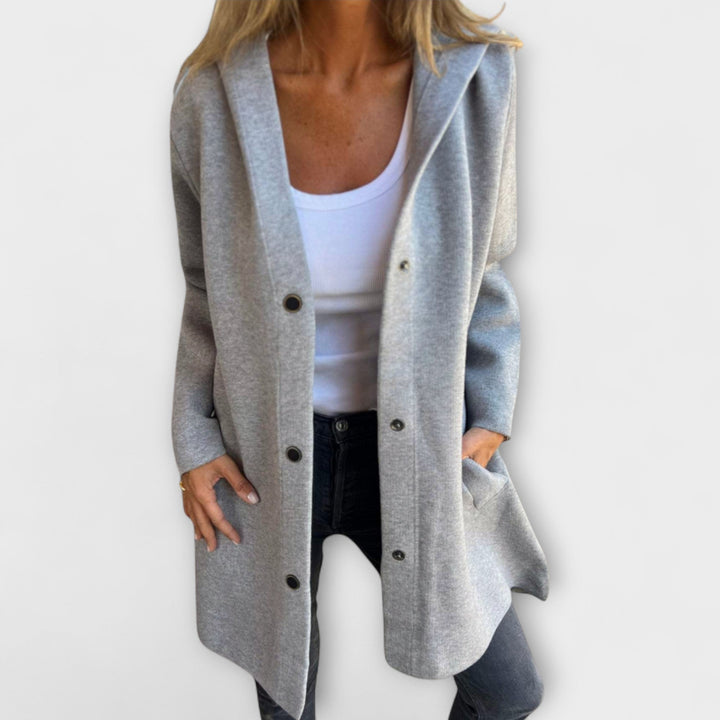 Hooded Long Coat "Jane"