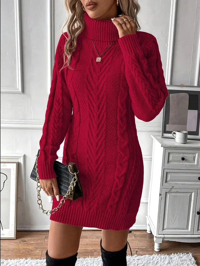 Knit Sweater Dress "Judith"