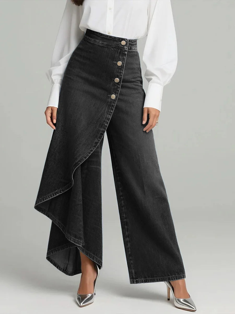 The Elara™ | Wide-Leg Jeans